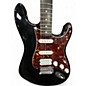 Used 2007 Fender Deluxe Lone Star Stratocaster Black Solid Body Electric Guitar