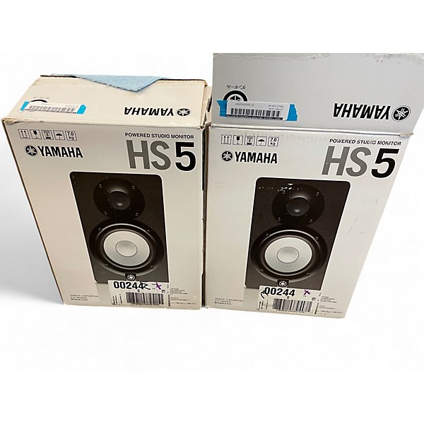 Used Yamaha HS5 Pair Powered Monitor