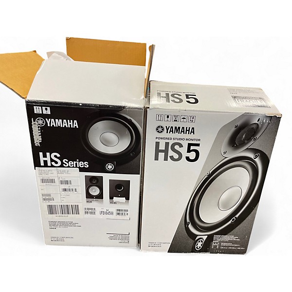 Used Yamaha HS5 Pair Powered Monitor