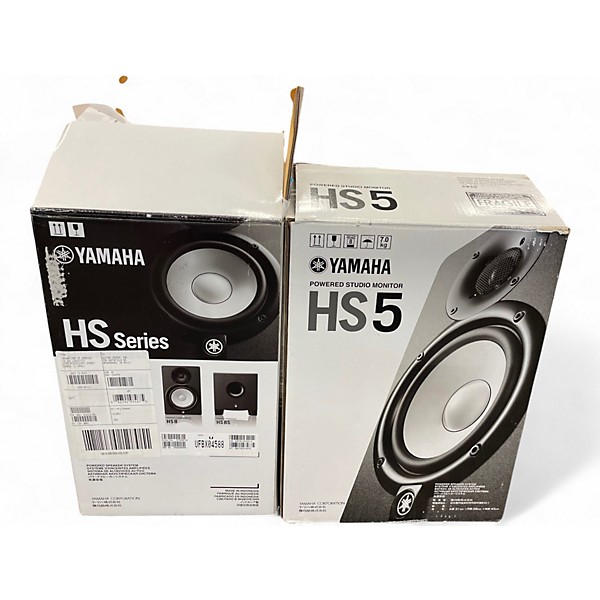 Used Yamaha HS5 Pair Powered Monitor