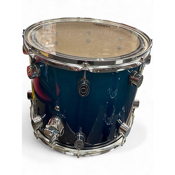 Used PDP by DW 7 Piece 7 PIECE X7 Blue Burst Drum Kit