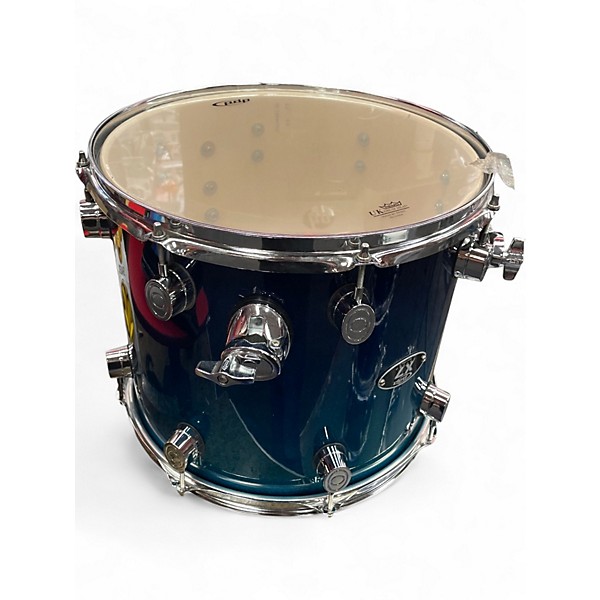 Used PDP by DW 7 Piece 7 PIECE X7 Blue Burst Drum Kit