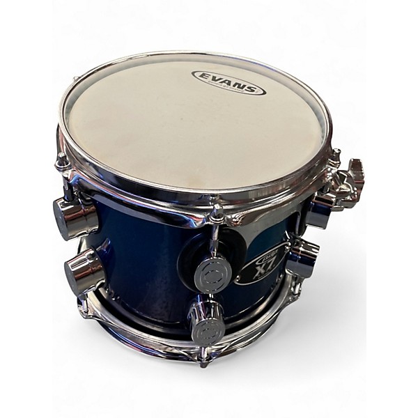 Used PDP by DW 7 Piece 7 PIECE X7 Blue Burst Drum Kit