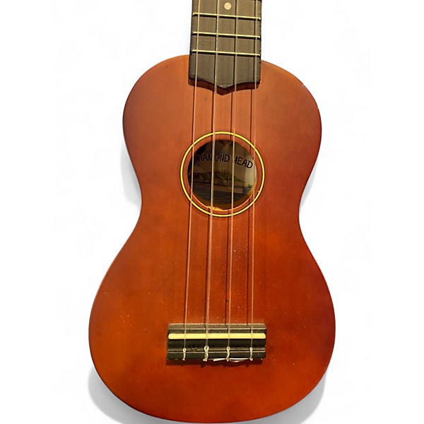 Used Diamond Head DU-150 Soprano Red Ukulele