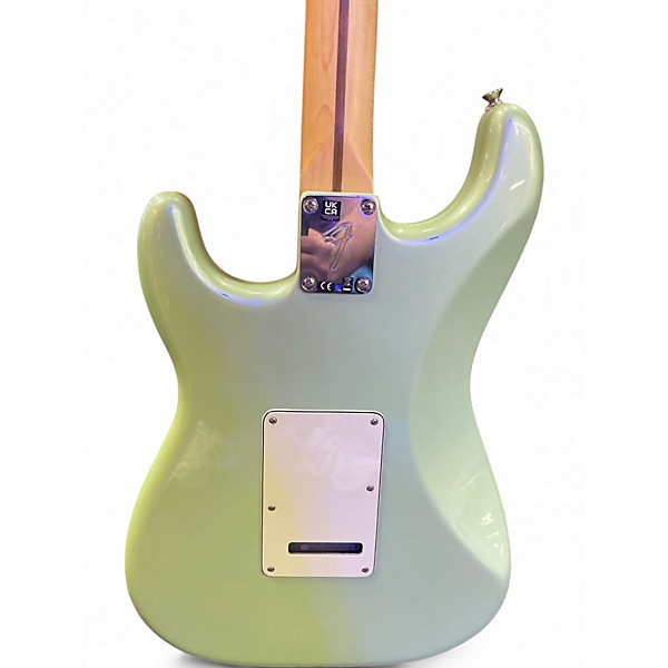 Used Fender 70TH Anniversary Player Stratocaster Seafoam Pearl Solid Body Electric Guitar