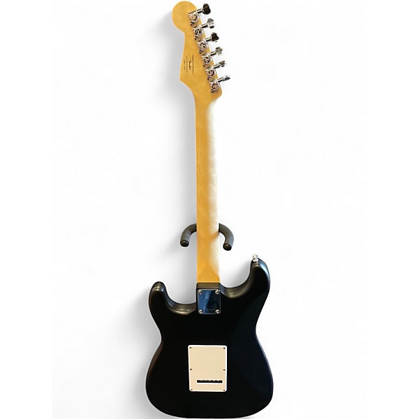 Used Squier Debut Stratocaster Black Solid Body Electric Guitar