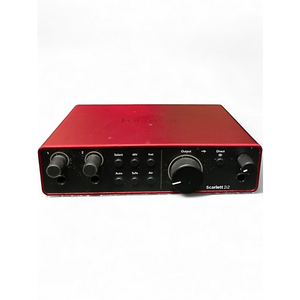 Used Focusrite Scarlett 2i2 Gen 4 Audio Interface