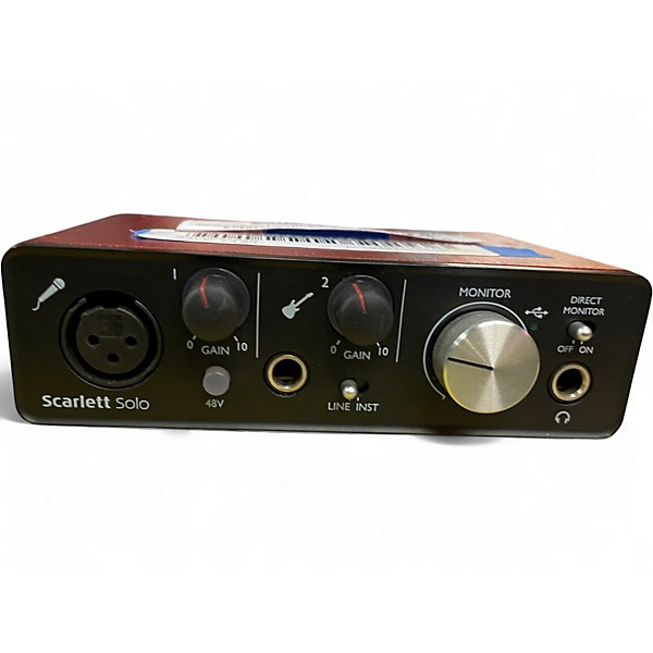 Used Focusrite Scarlett Solo Gen 2 Audio Interface