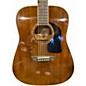 Used Washburn D100DLMK Natural Acoustic Guitar