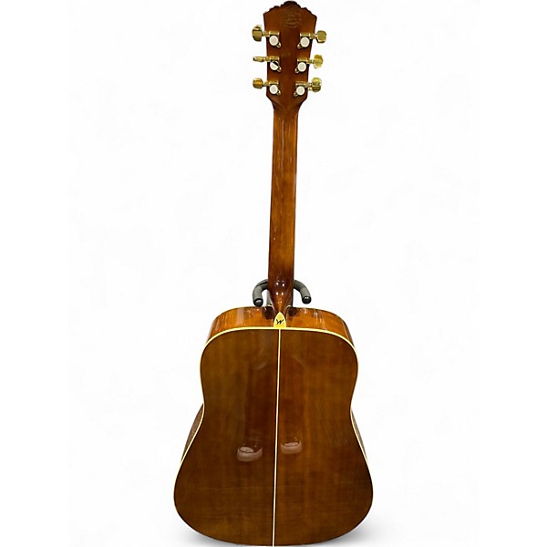 Used Washburn D100DLMK Natural Acoustic Guitar