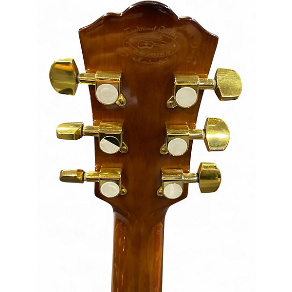 Used Washburn D100DLMK Natural Acoustic Guitar