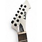 Used ESP LTD James Hetfield Snakebyte White Solid Body Electric Guitar
