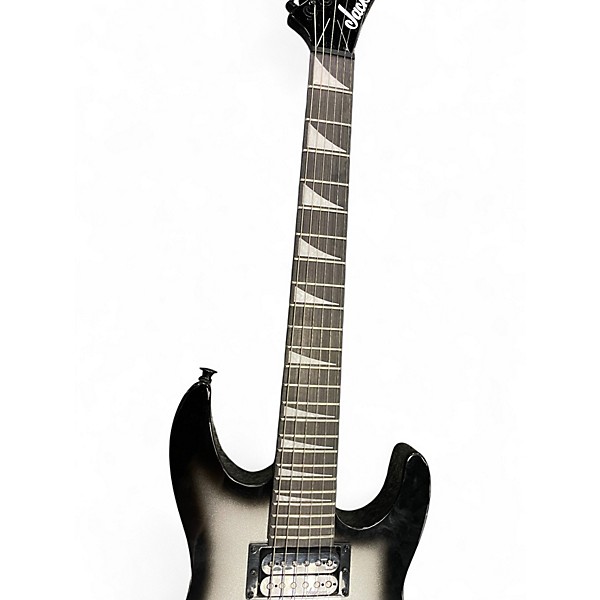 Used Jackson JS1X Minion Black and Silver Solid Body Electric Guitar