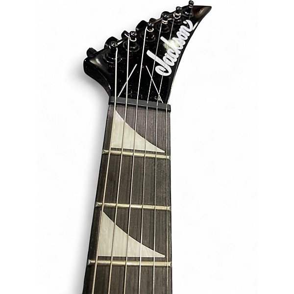 Used Jackson JS1X Minion Black and Silver Solid Body Electric Guitar