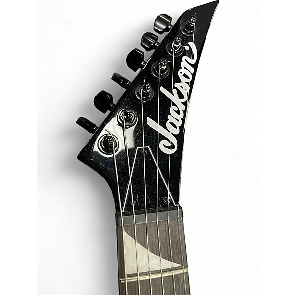 Used Jackson JS1X Minion Black and Silver Solid Body Electric Guitar