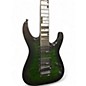 Used Jackson JS20 Green Solid Body Electric Guitar