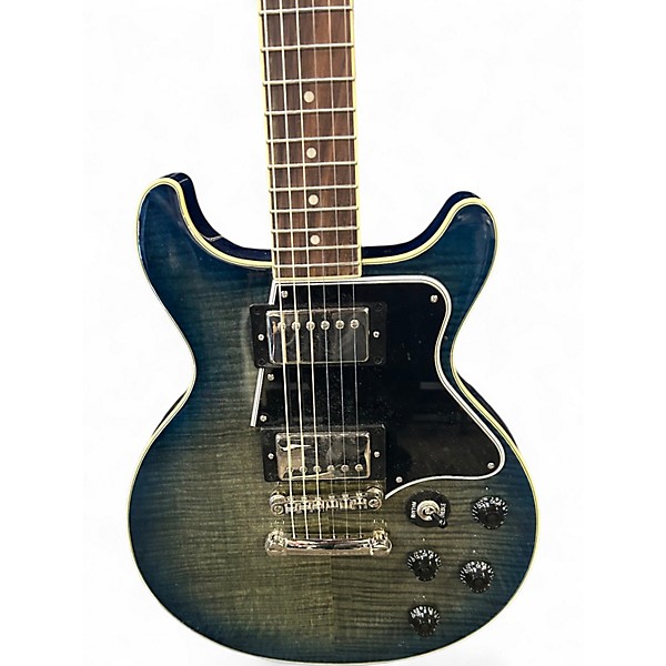Used 2025 Epiphone Les Paul Special Double Cutaway Ocean Blue Solid Body Electric Guitar