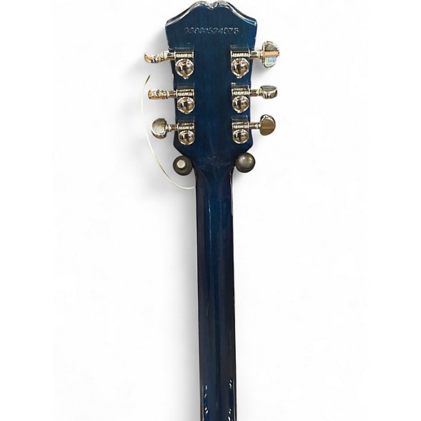 Used 2025 Epiphone Les Paul Special Double Cutaway Ocean Blue Solid Body Electric Guitar