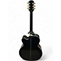 Used Epiphone J200EC Black and Silver Acoustic Guitar