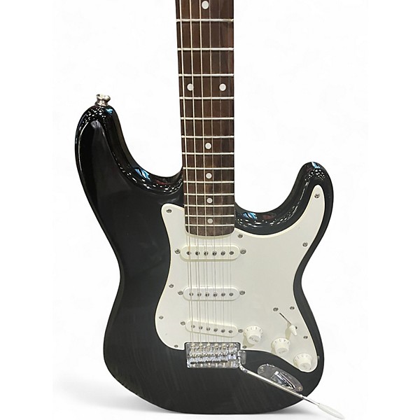 Used Squier Affinity Stratocaster Black Solid Body Electric Guitar