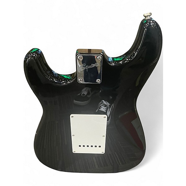 Used Squier Affinity Stratocaster Black Solid Body Electric Guitar