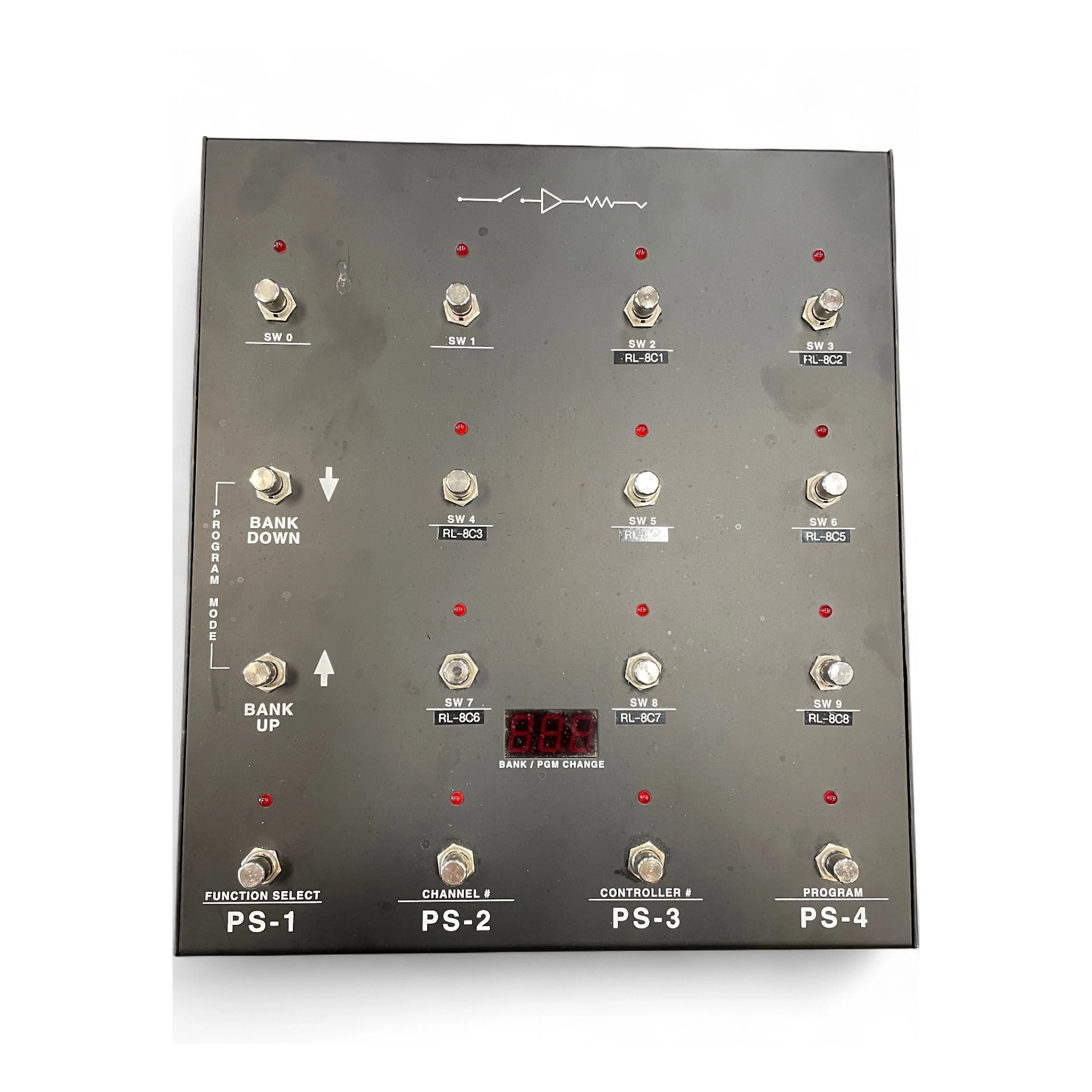 ギター CUSTOM AUDIO ELECTRONICS RS-10 MKII Used Custom Audio Electronics RS-10 MIDI Foot Controller | Guitar