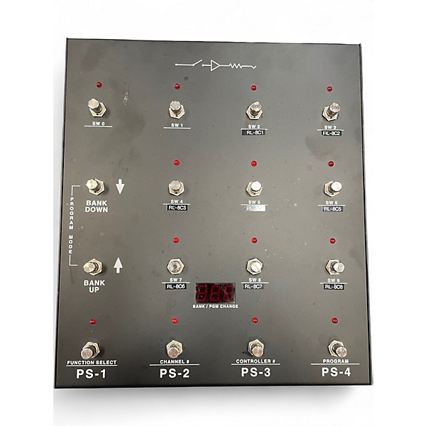Used Custom Audio Electronics RS-10 MIDI Foot Controller
