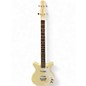 Used Danelectro 59DC Antique White Electric Bass Guitar thumbnail