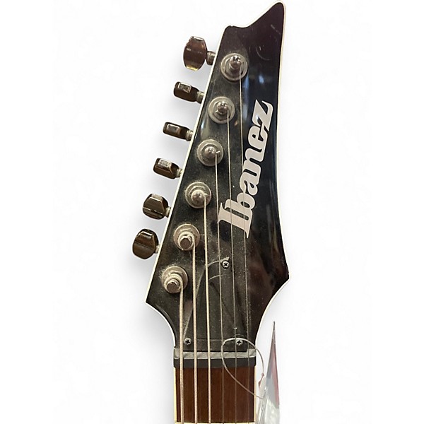 Used Ibanez RGIB6 Black Solid Body Electric Guitar