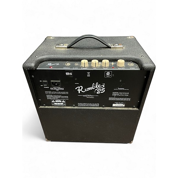 Used Fender Rumble 25 25W 1x8 Bass Combo Amp