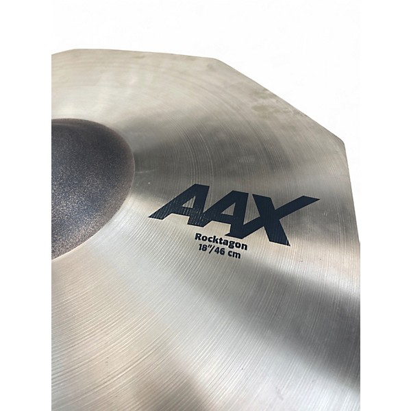 Used SABIAN 18in AAX Rocktagon Cymbal