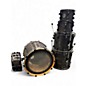 Used Crush Drums & Percussion 6 Piece Chameleon Ash Black Drum Kit