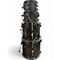Used Crush Drums & Percussion 6 Piece Chameleon Ash Black Drum Kit