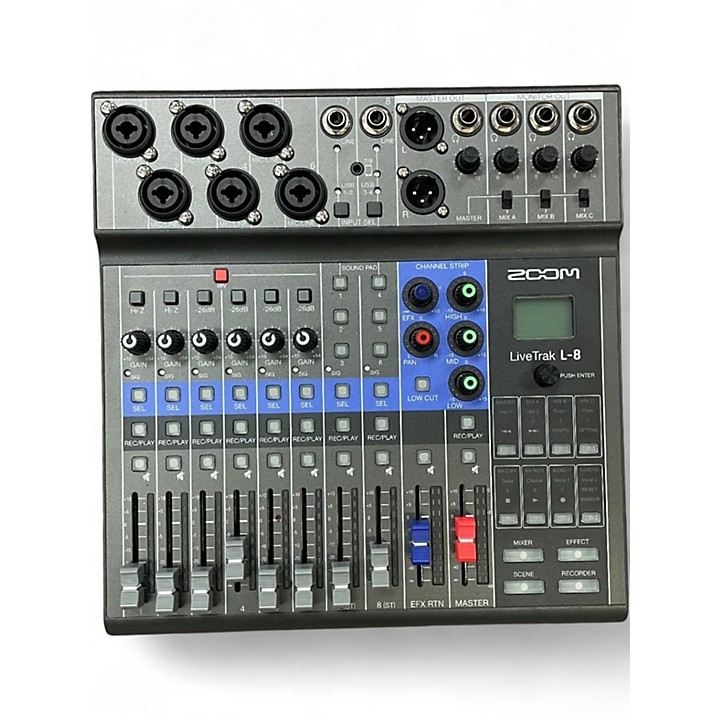 Used Zoom LIVETRAK L8 MultiTrack Recorder | Guitar Center