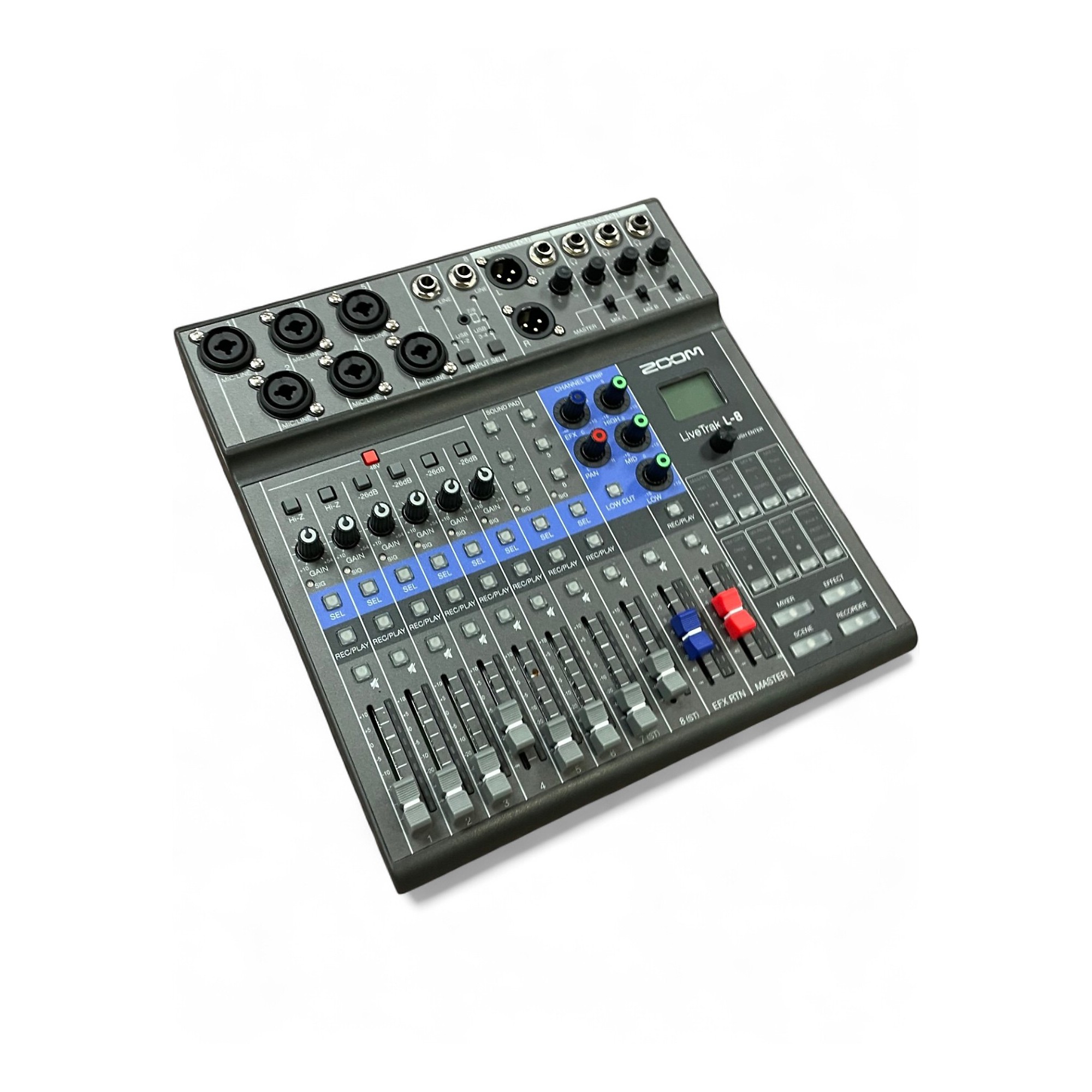 Used Zoom LIVETRAK L8 MultiTrack Recorder | Guitar Center