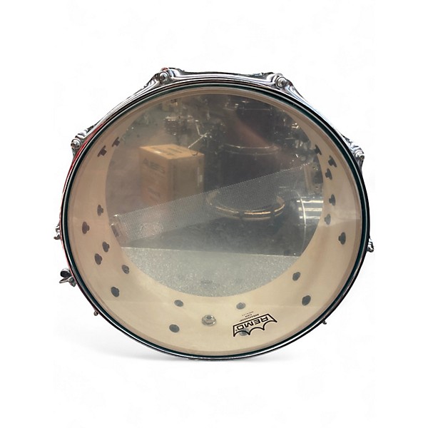 Used Yamaha 14X5.5 Stage Custom Snare Surf Green Drum