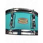 Used Yamaha 14X5.5 Stage Custom Snare Surf Green Drum