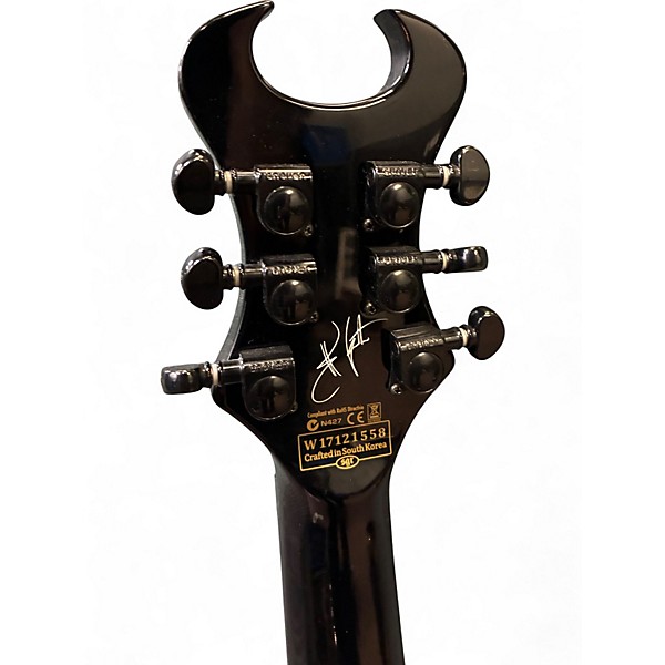 Used Schecter Guitar Research Synyster Gates Custom-S Black Solid Body Electric Guitar