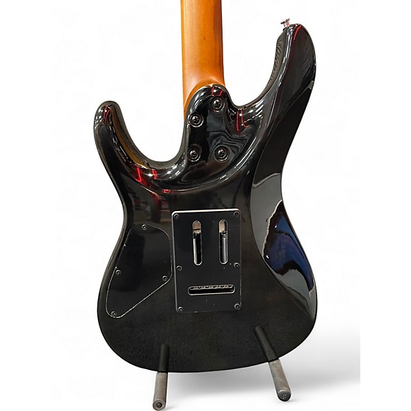 Used Ibanez AZ24S1F Standard Transparent Black Sunburst Solid Body Electric Guitar