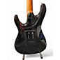 Used Ibanez AZ24S1F Standard Transparent Black Sunburst Solid Body Electric Guitar