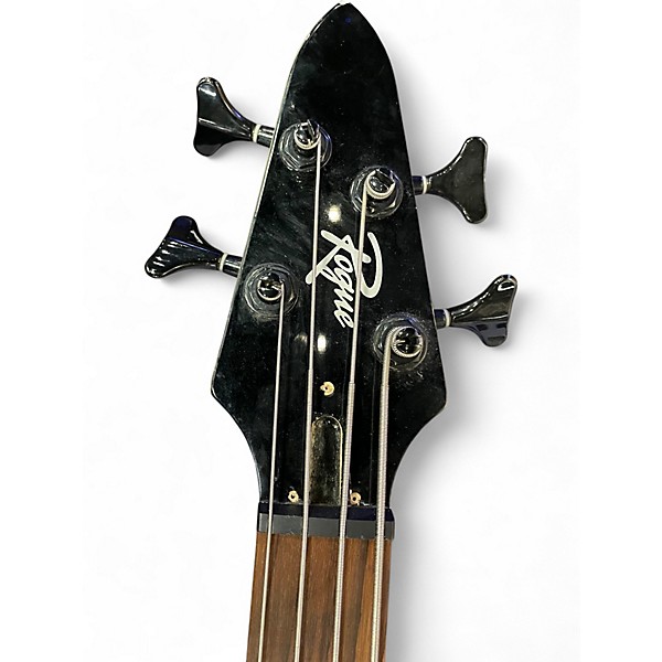 Used Rogue LX200BL LEFT HANDED BASS Royal Olive Electric Bass Guitar