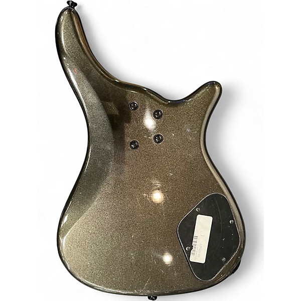 Used Rogue LX200BL LEFT HANDED BASS Royal Olive Electric Bass Guitar