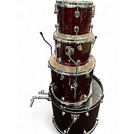 Used ddrum 4 Piece D2 Wine Red Drum Kit