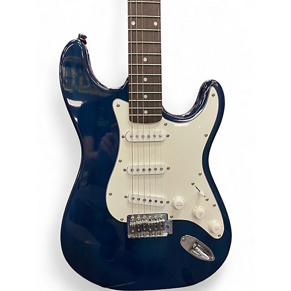 Used Jay Turser Double Cut Blue Solid Body Electric Guitar