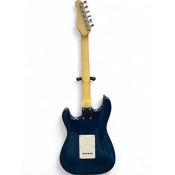 Used Jay Turser Double Cut Blue Solid Body Electric Guitar