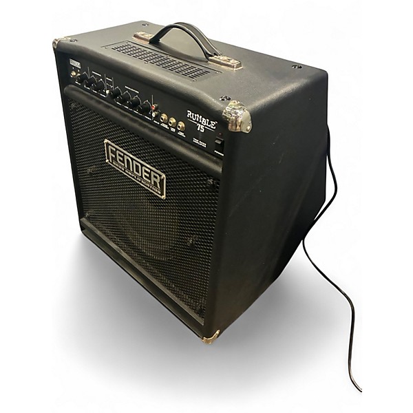 Used Fender Rumble 75 75W 1x12 Bass Combo Amp