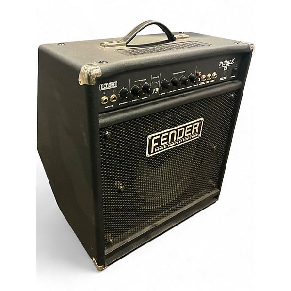 Used Fender Rumble 75 75W 1x12 Bass Combo Amp