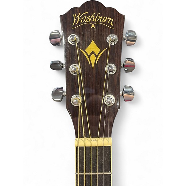 Used Washburn HD10S Natural Acoustic Guitar