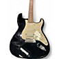 Used 2010 Fender American Standard Stratocaster HSS Black Solid Body Electric Guitar
