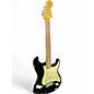 Used 2010 Fender American Standard Stratocaster HSS Black Solid Body Electric Guitar